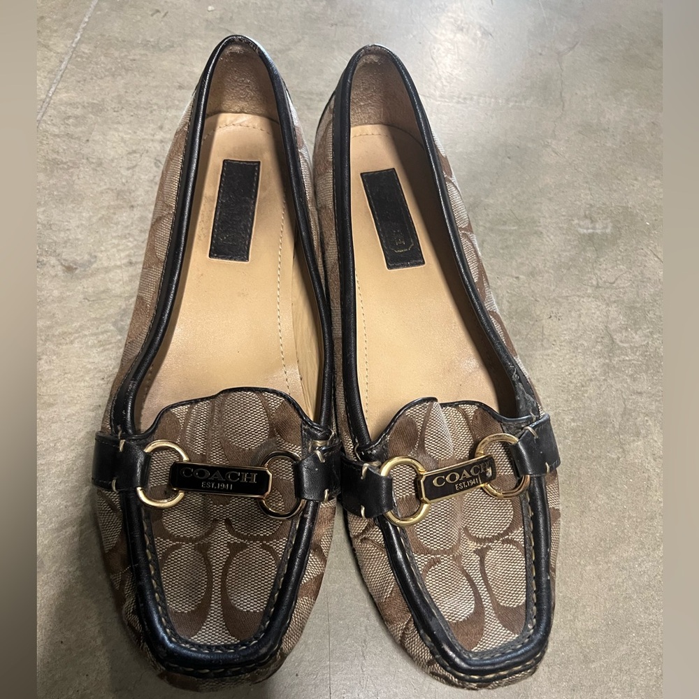 Coach women’s flat slippers loafers
